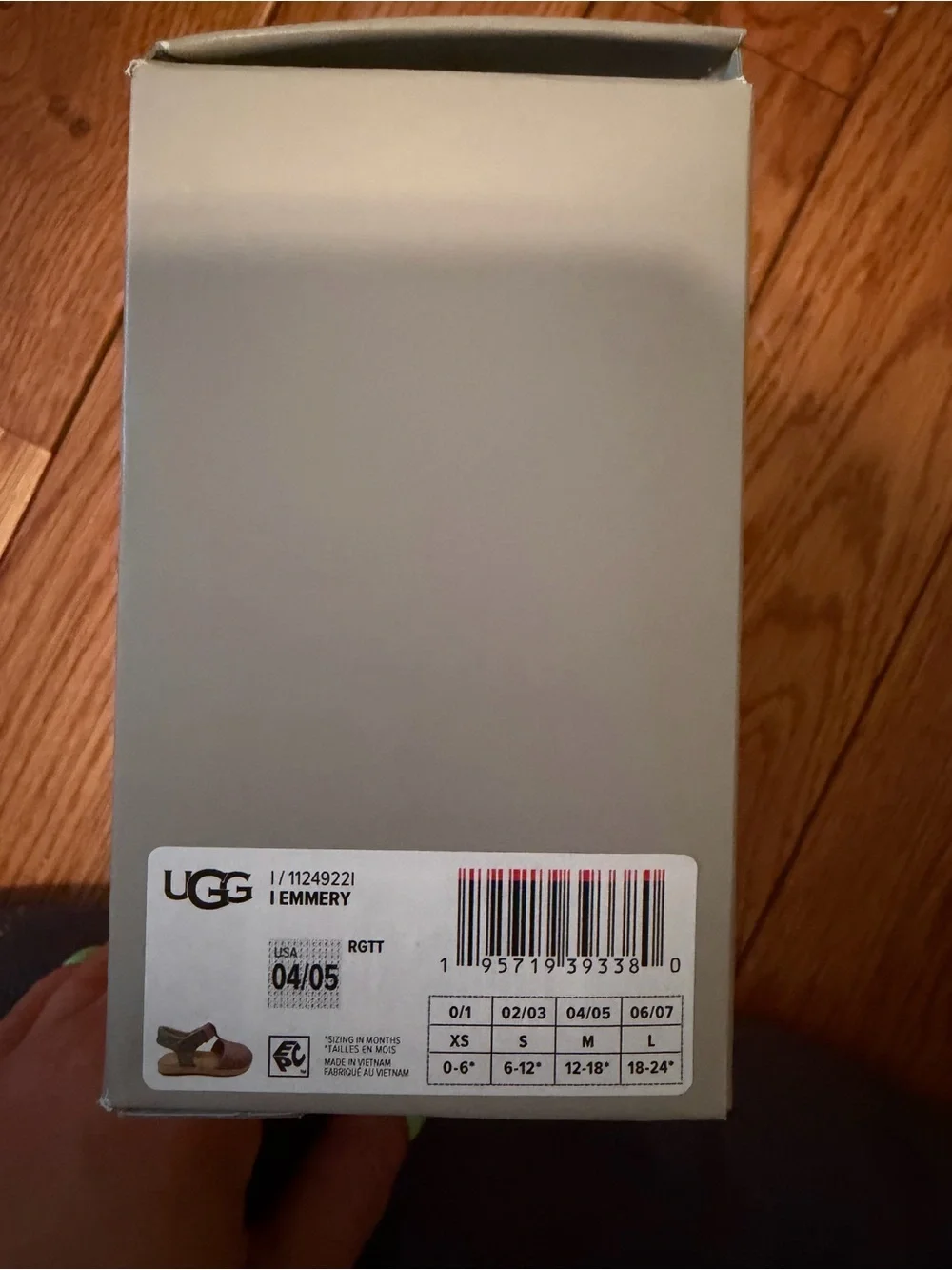 UGG Girls Glitter Mary Jane Shoes in Blue and Pink